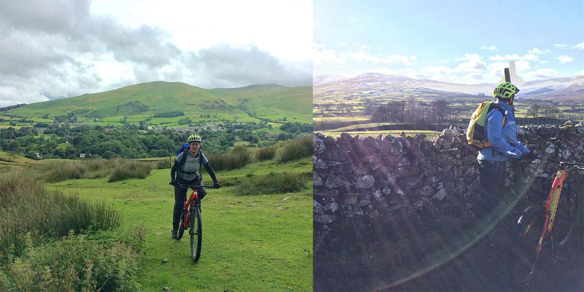 Cycling in the countryside