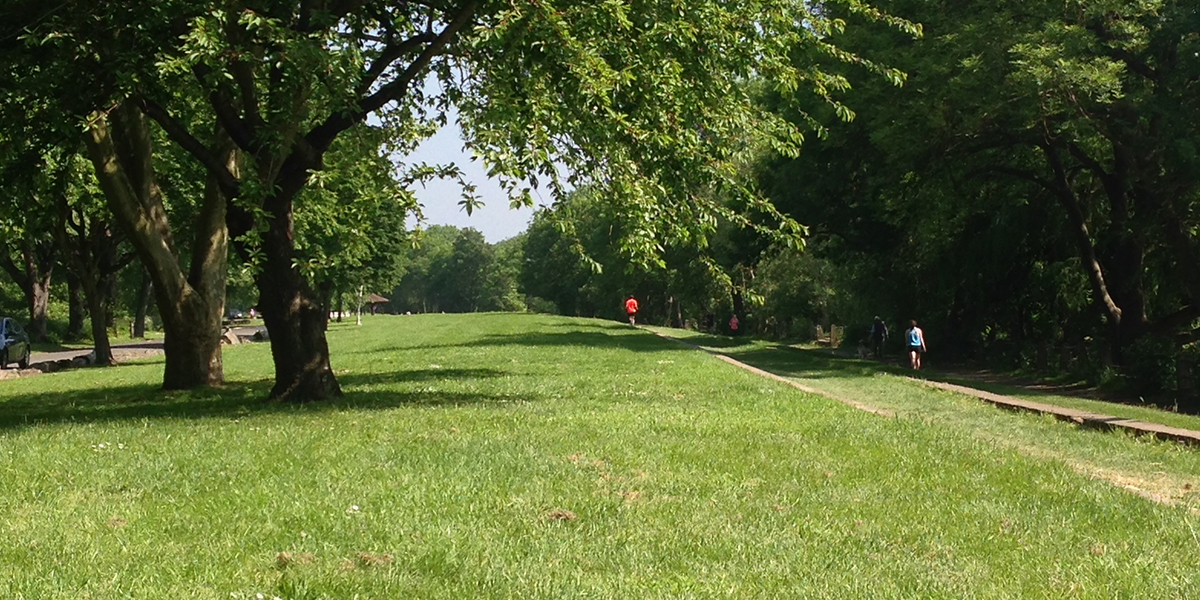 Chiswick stretch - not long to go before arriving at the markets