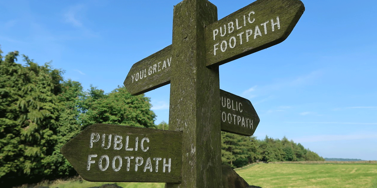 Public footpath