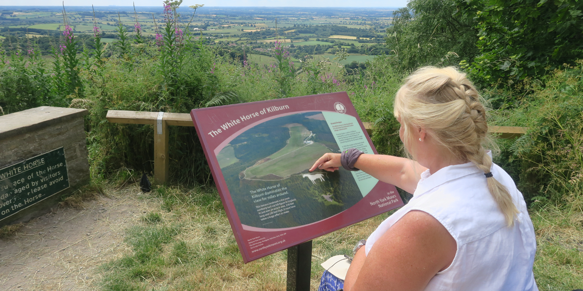 Deb at the White Horse of Kilburn