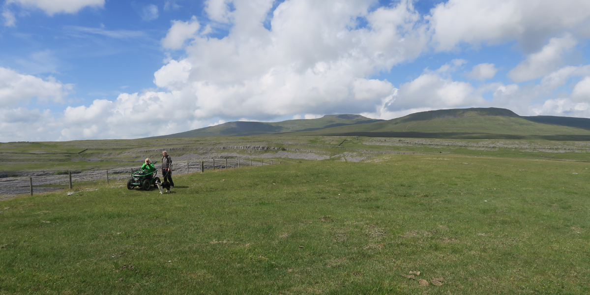 Deb on Sulber Nick Circular Walk
