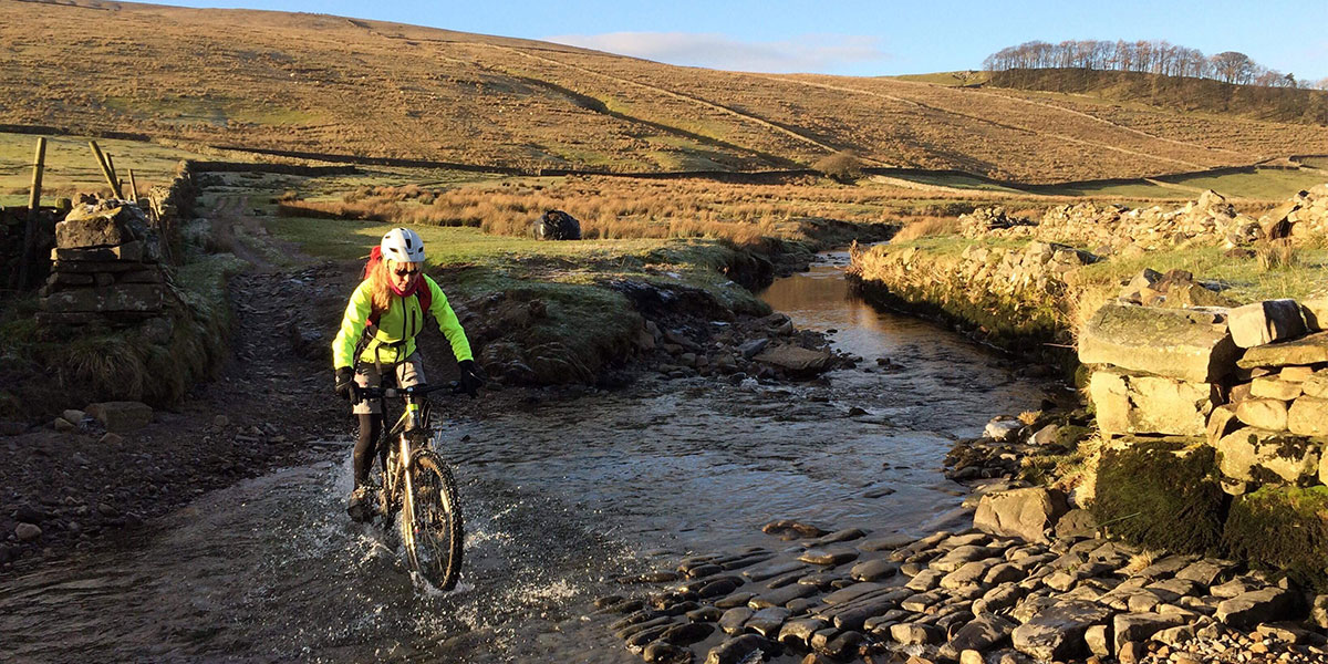 Cycling over a ford