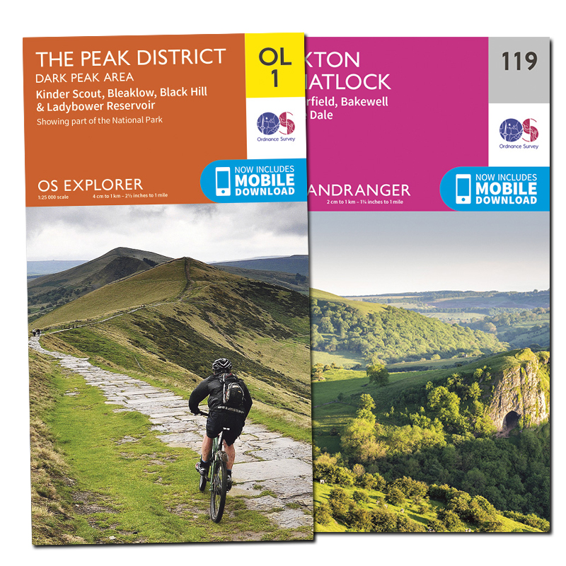 Buy an OS paper map of the Peak District