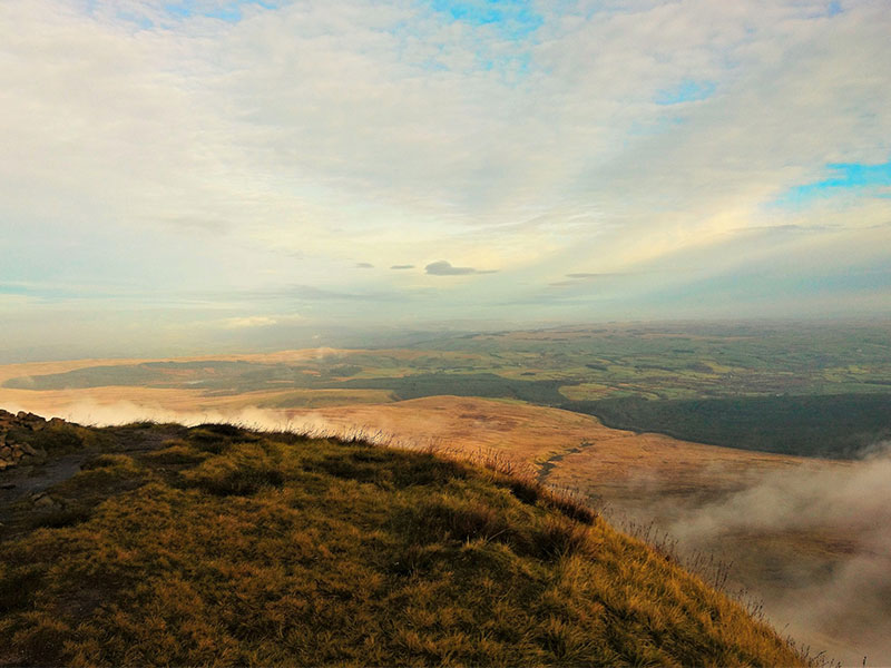 Open moorland