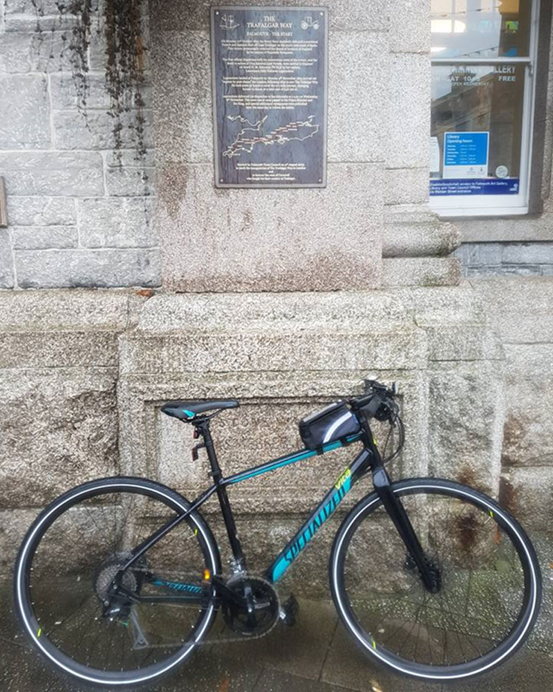 Official start point of The Trafalgar Way.