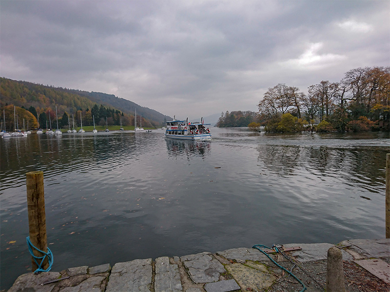 Ferry station at Windermere
