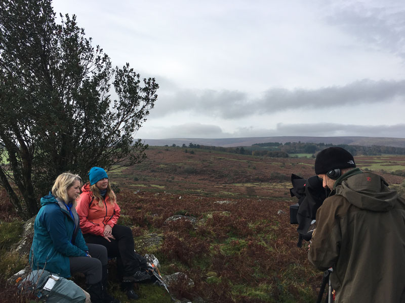 Filming for the program - © Chris Simpson