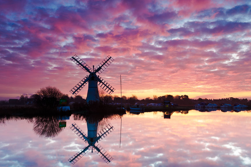 The Broads by Richard Bowden. Taken from the cover of OS Explorer Map OL40