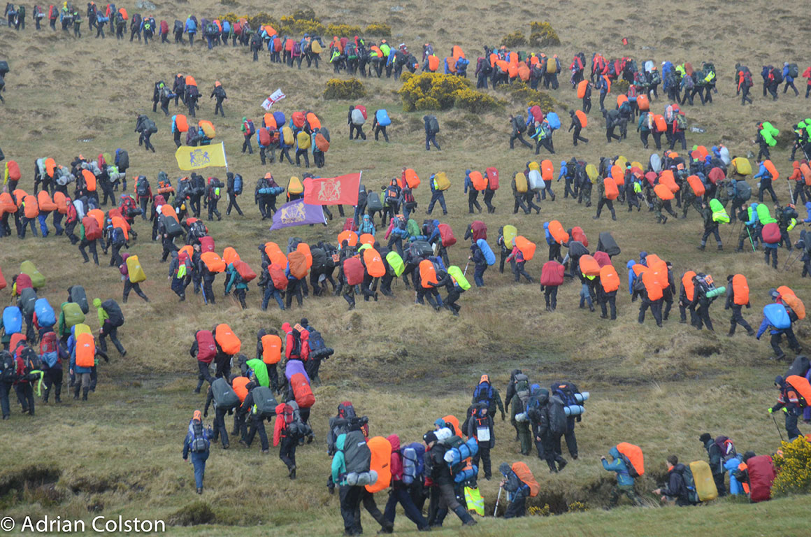 Young people Ten Tors challenge