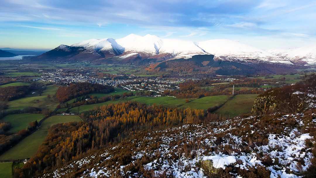 Walla Crag lake district