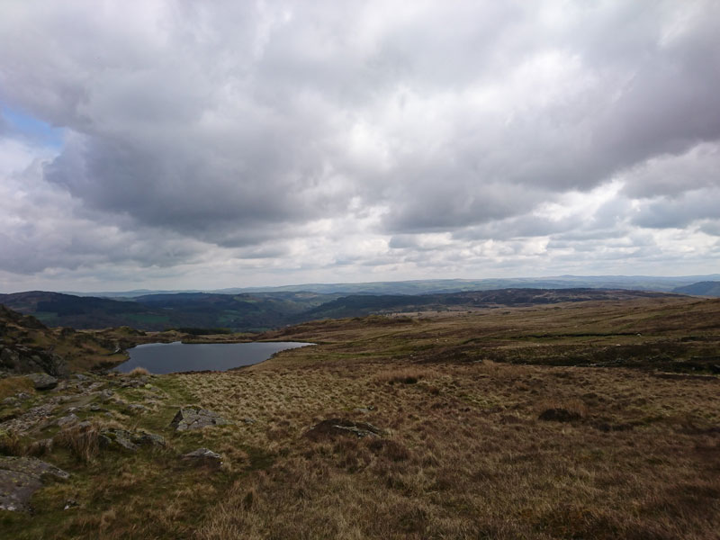 Moel Siabod waypoint 1 - one of the lakes