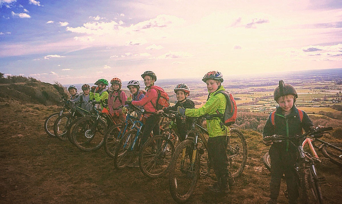 Successfully completed the Sutton Bank trail!