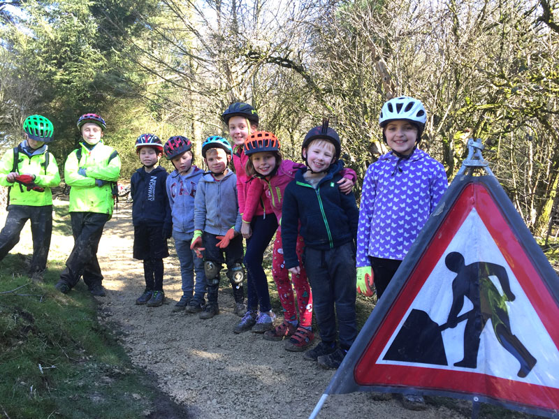 Caution - children at work!