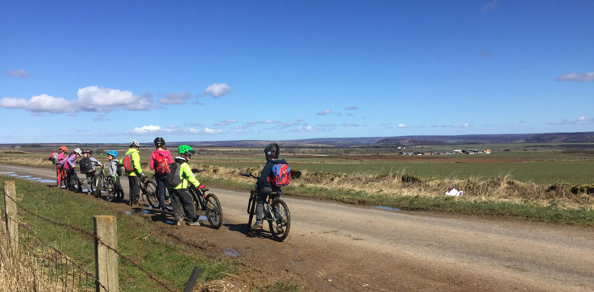Back on the cycle trail at Sutton Bank