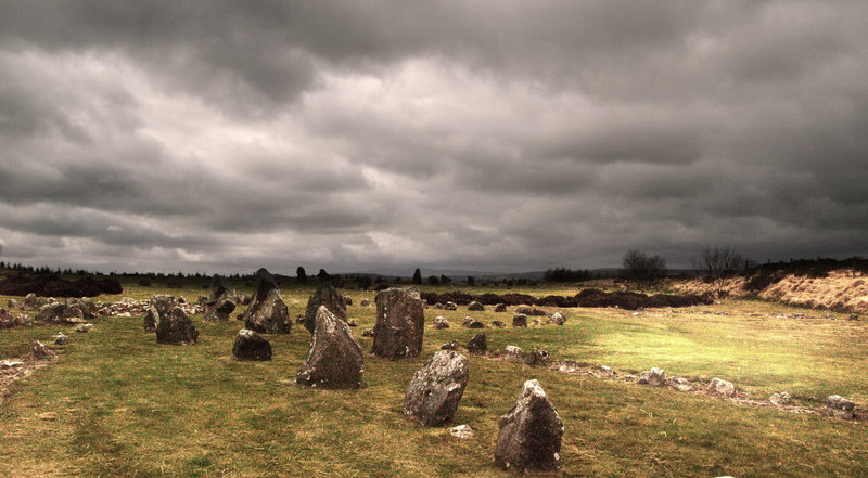 Beaghmore stone circles  - © Robert Ashby via Geograph (Creative Commons)