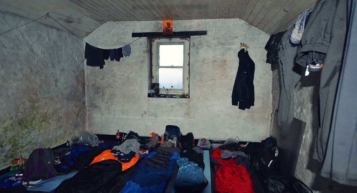 A typical sleeping arrangement in a bothy –&nbsp;Image: Neil S Price