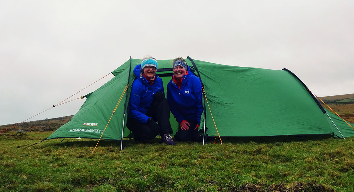 Wild camping on Dartmoor